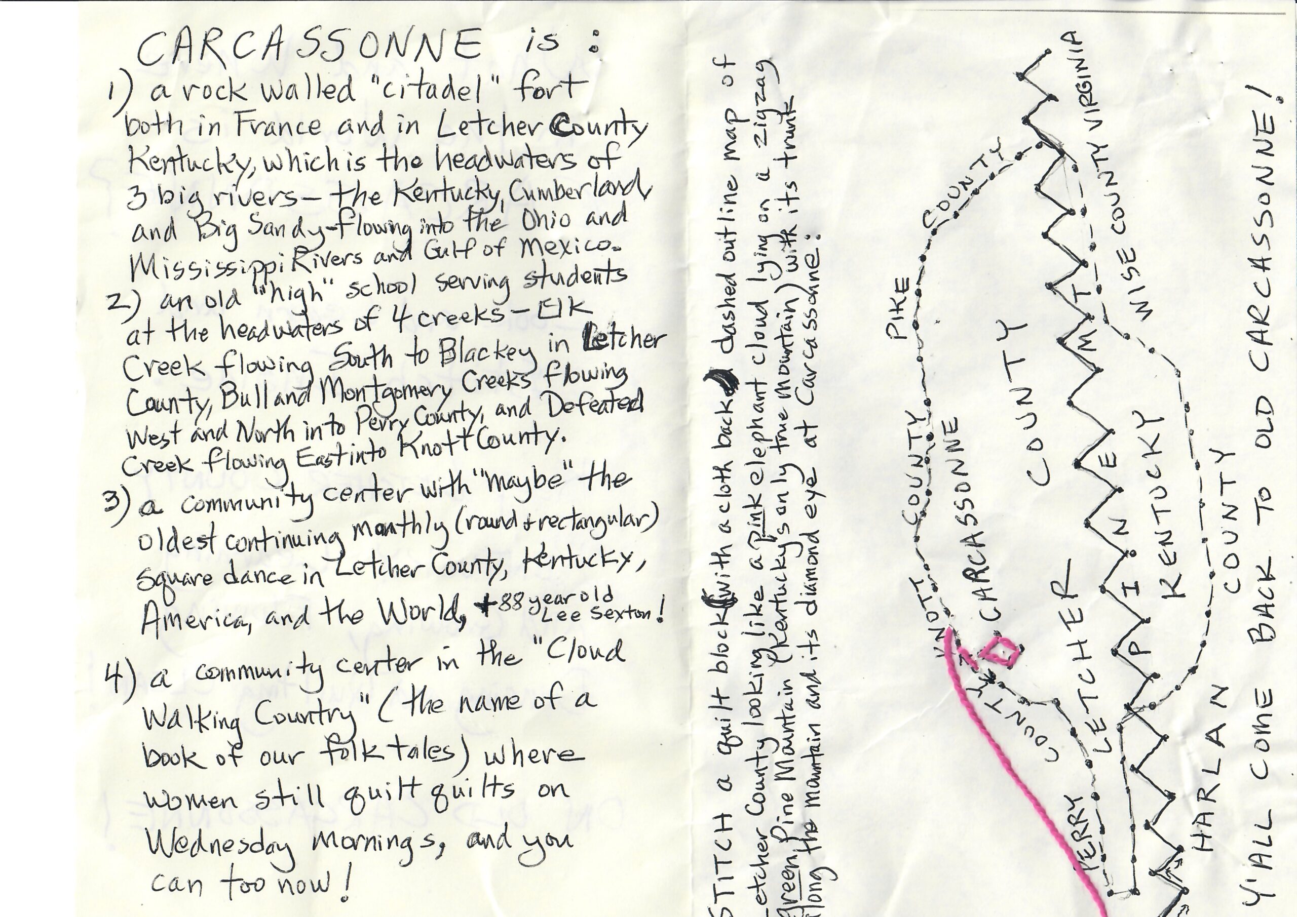 Sowing Letter Front